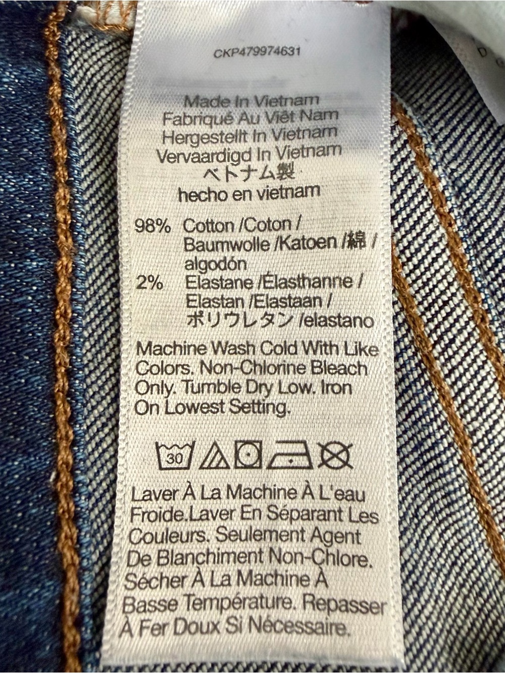 Madewell Kick Out Crop Jeans Womens Size 27 Blue Mid Rise Casual Flare Denim - Picture 14 of 16